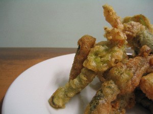 Tempura Zucchini Flowers